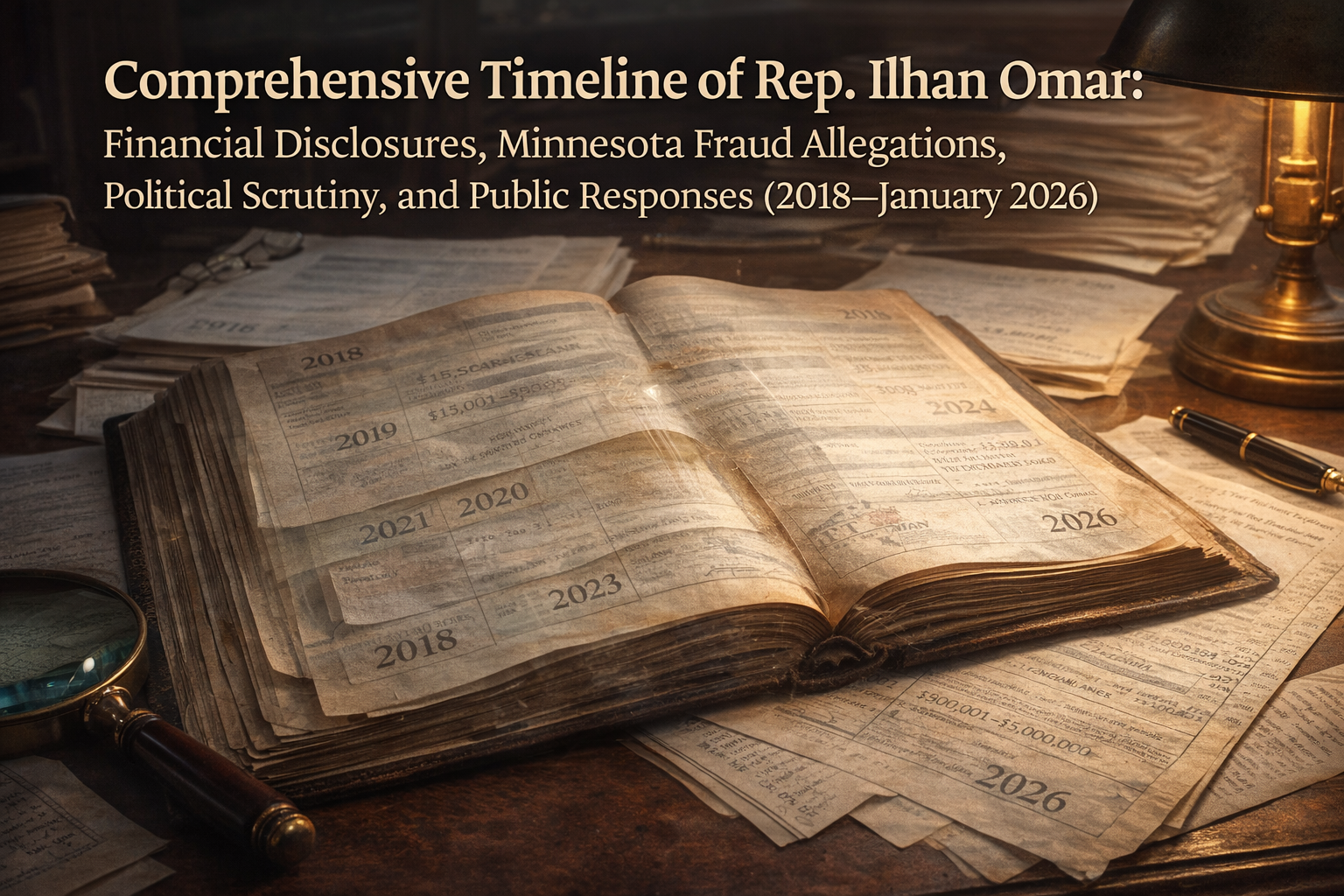 Layered disclosures show how context builds across time, even when individual entries remain incomplete.