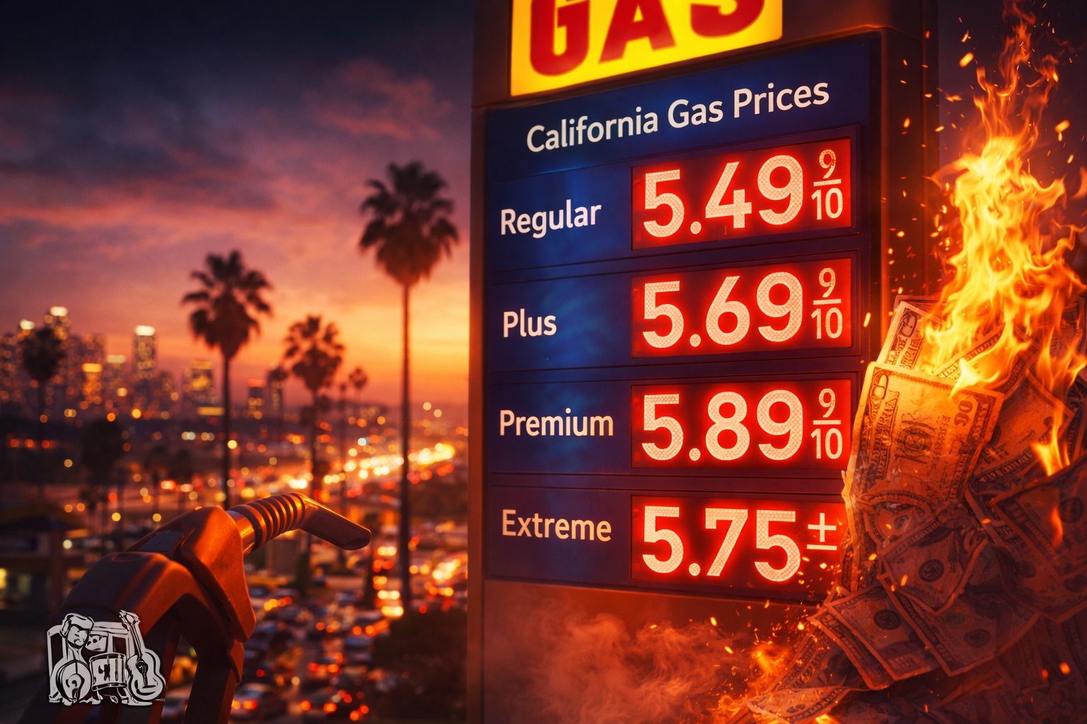 California Gas Prices: When Fuel Costs Burn Hotter Than the National Average