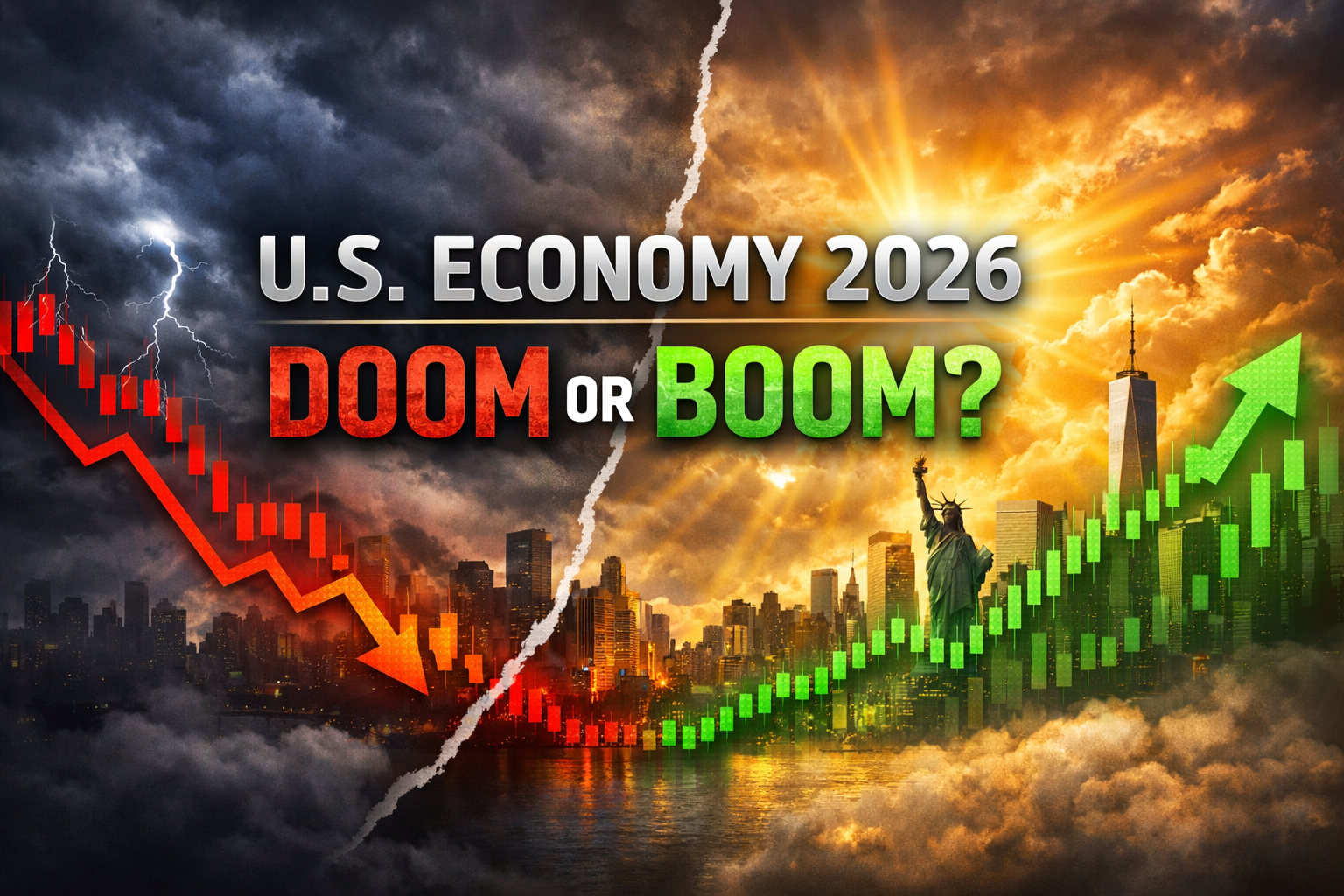 U.S. Economy 2026 expert analysis detailing strong job growth and falling inflation while arguing that left-leaning media narratives mischaracterize the strength of the recovery.